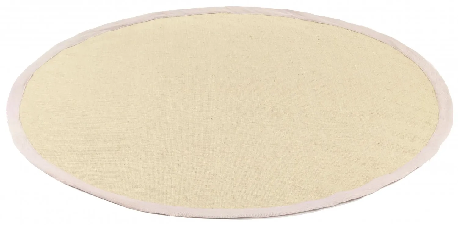 Round rug (sisal) - Agave (silver/grey)