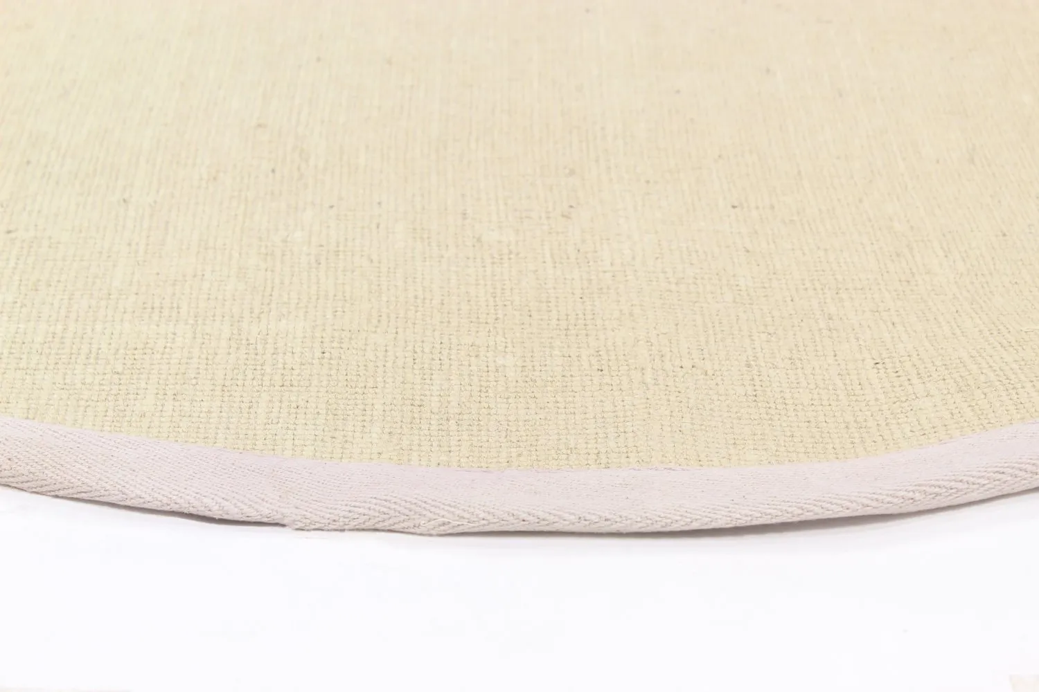 Round rug (sisal) - Agave (silver/grey)