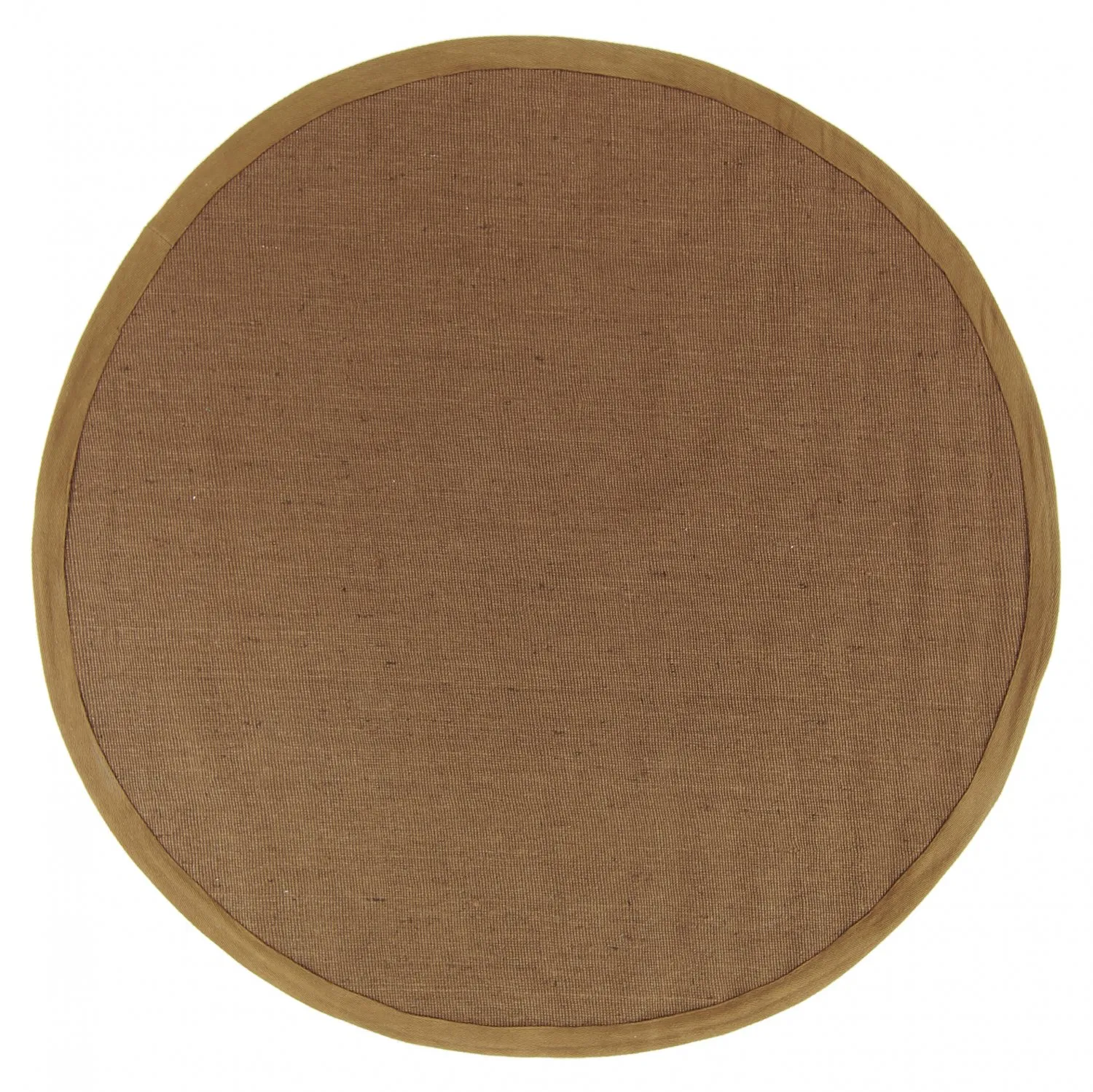 Round rug (sisal) - Agave (brown)