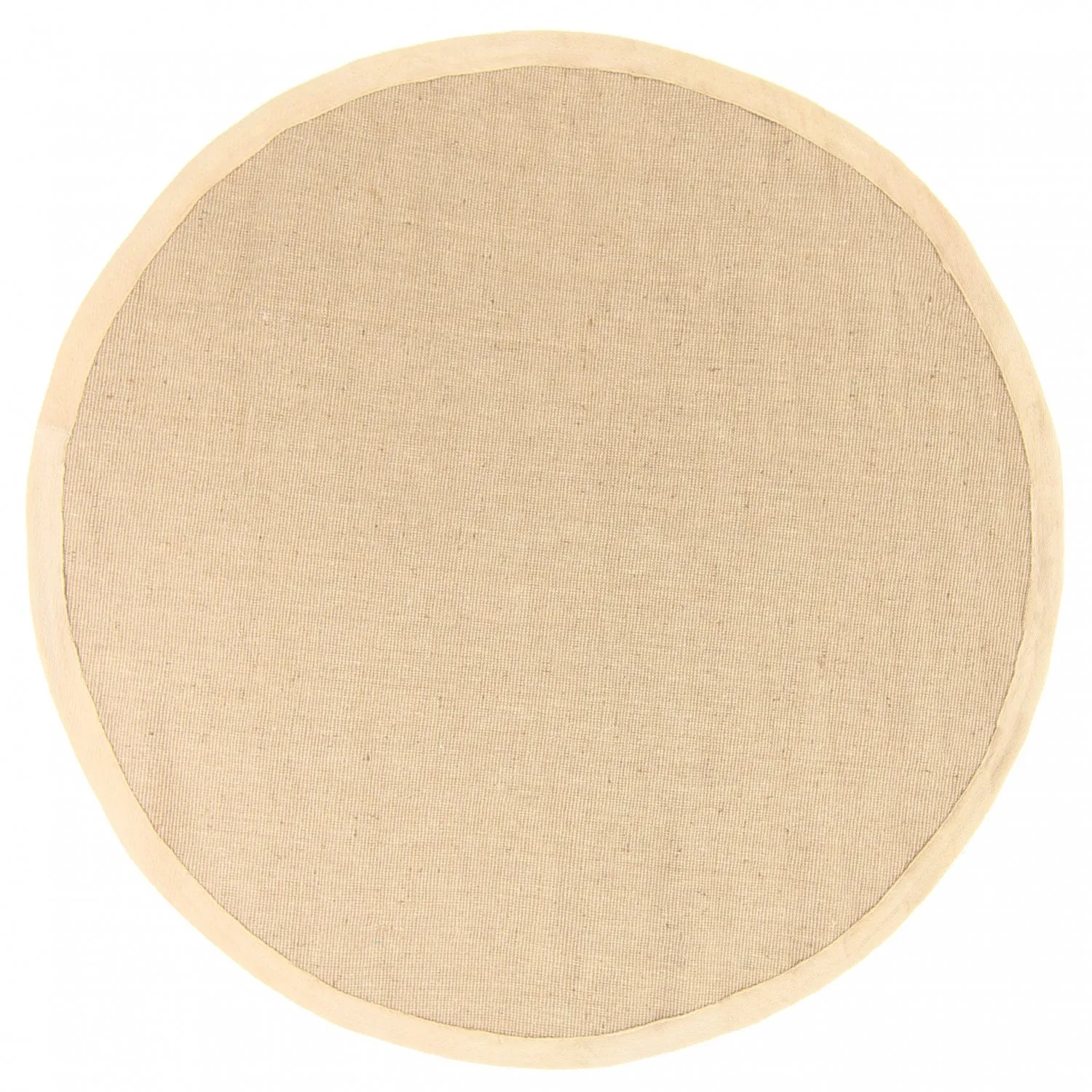 Round rug (sisal) - Agave (beige/beige)