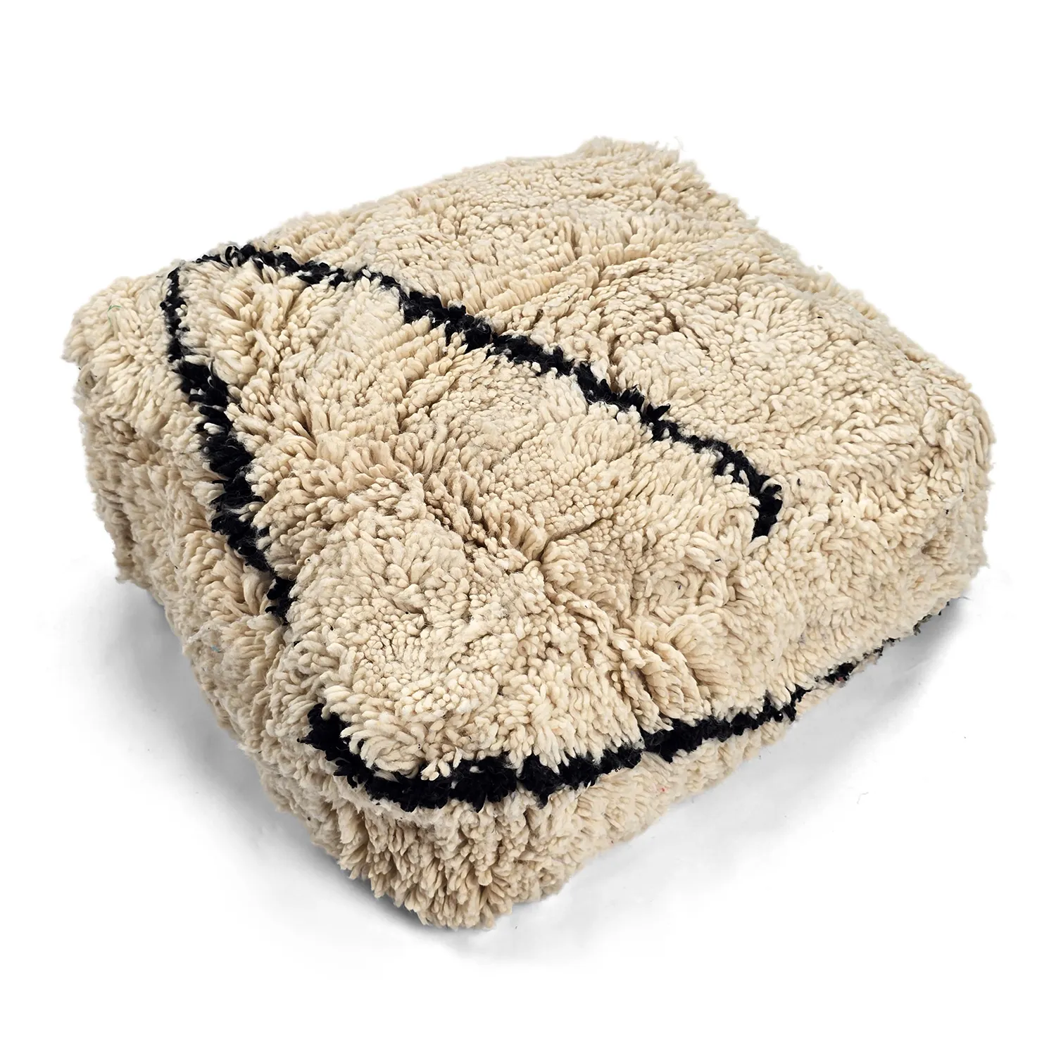 Pouf - Moroccan Beni Ourain 003