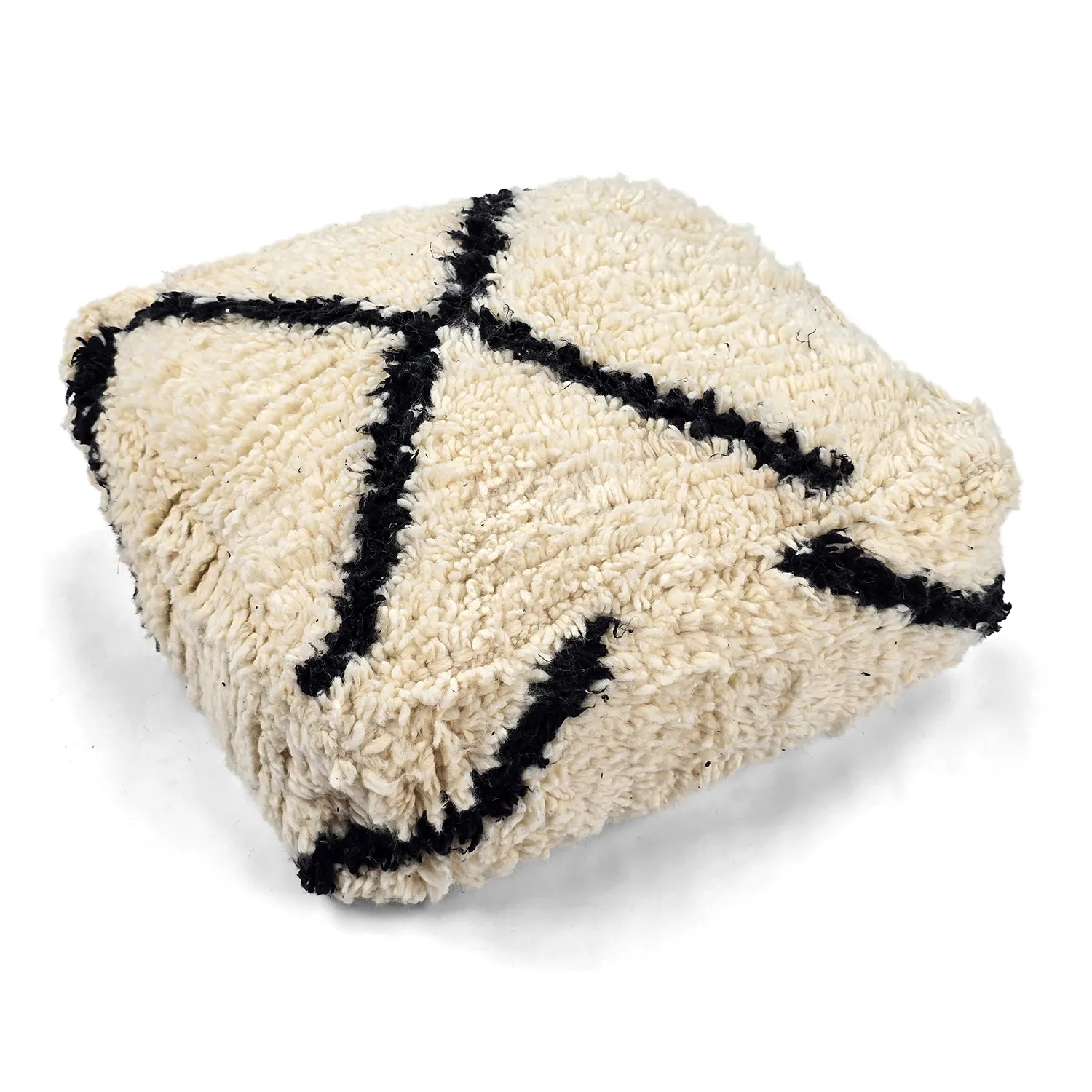 Pouf - Moroccan Beni Ourain 004