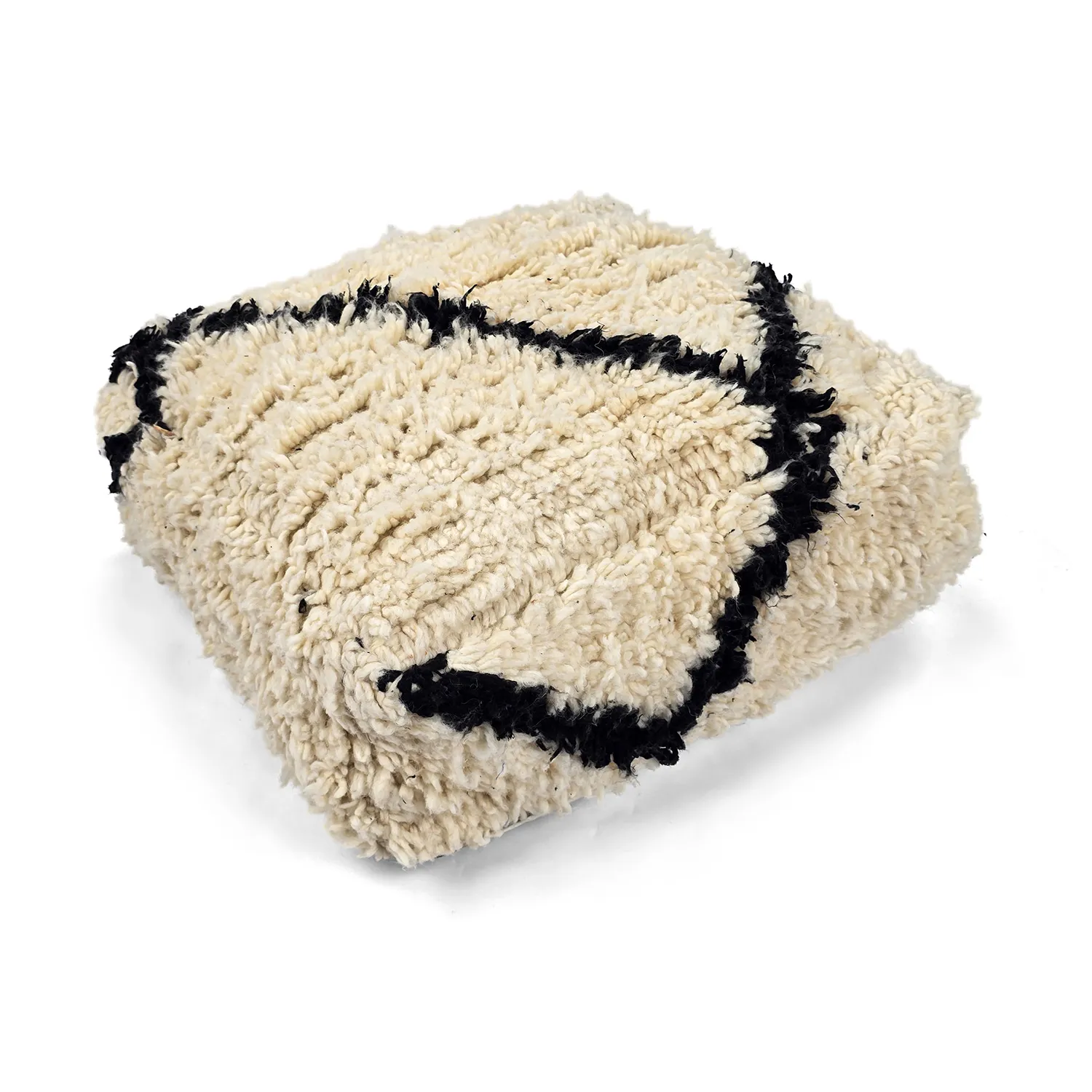 Pouf - Moroccan Beni Ourain 006