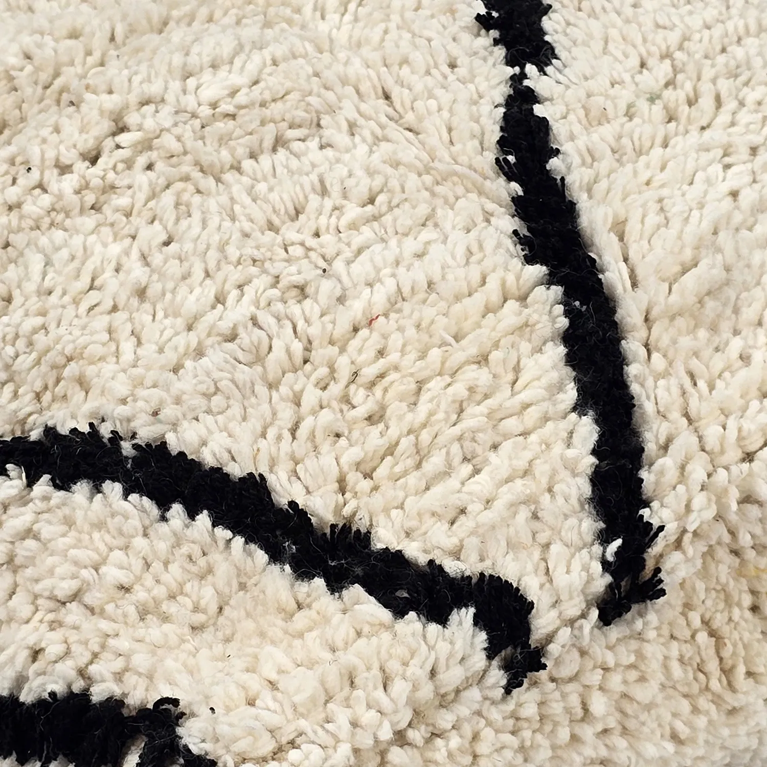 Pouf - Moroccan Beni Ourain 009