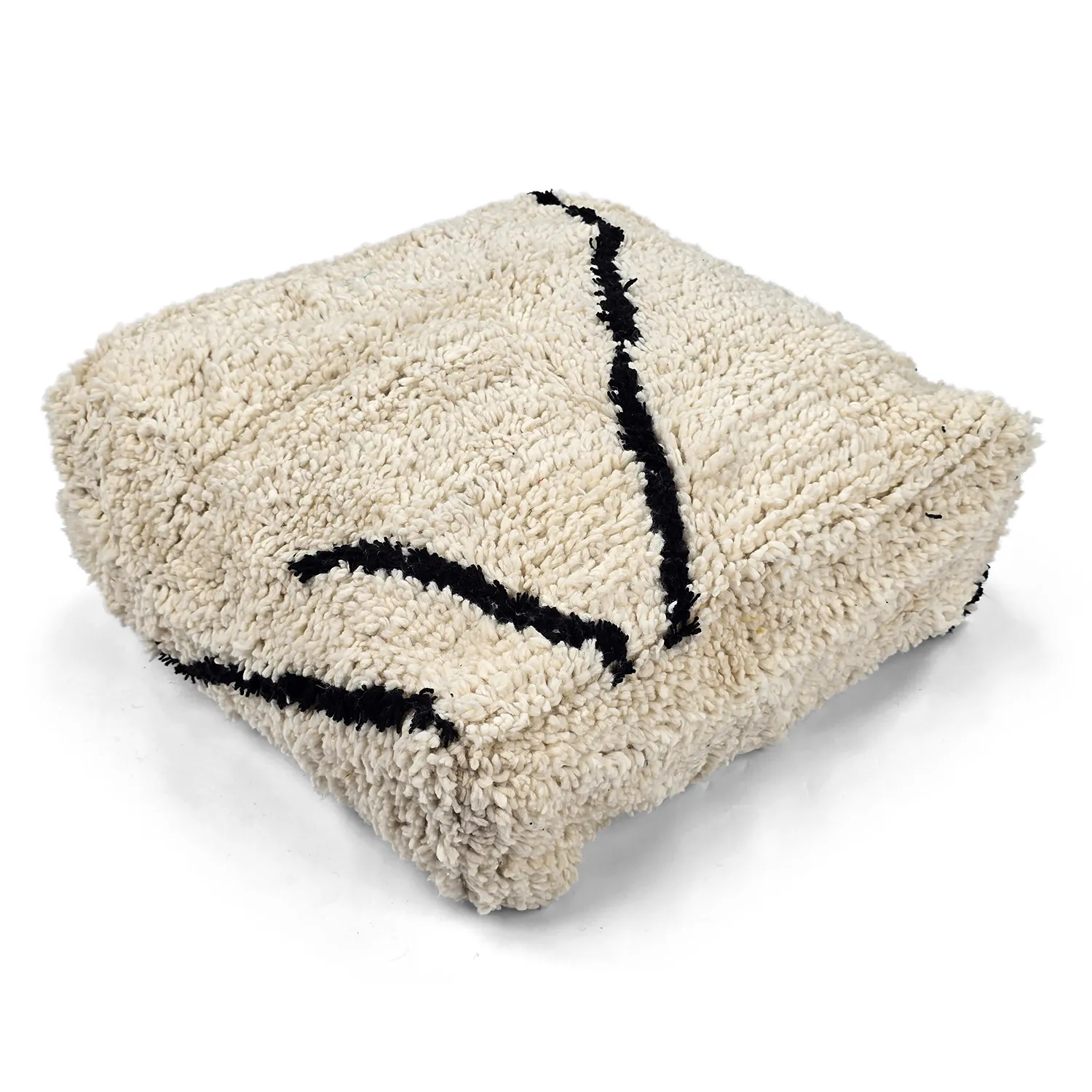 Pouf - Moroccan Beni Ourain 009