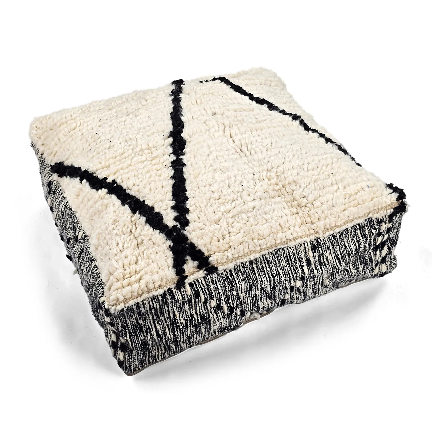 Pouf - Moroccan Beni Ourain 022