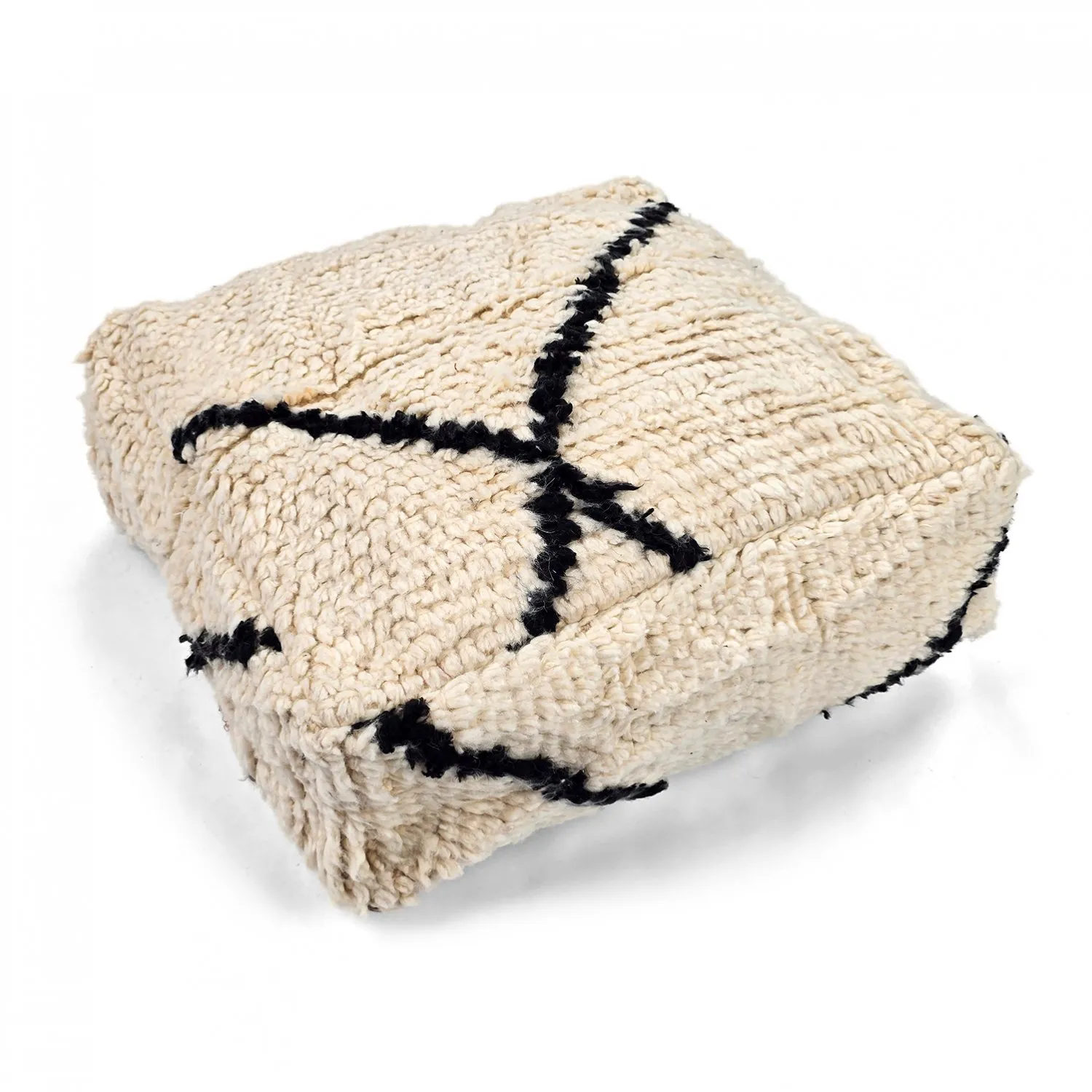 Pouf - Moroccan Beni Ourain 023