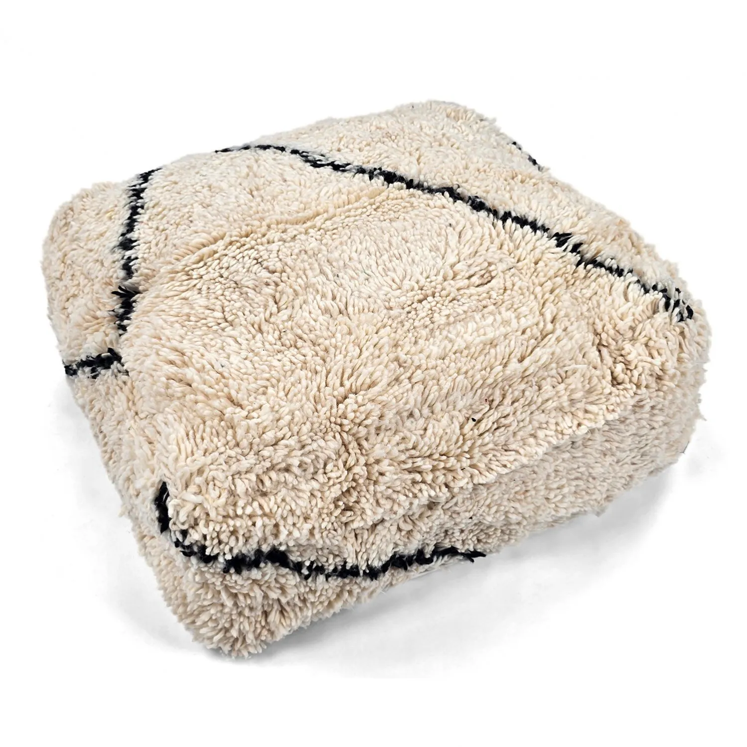 Pouf - Moroccan Beni Ourain 025