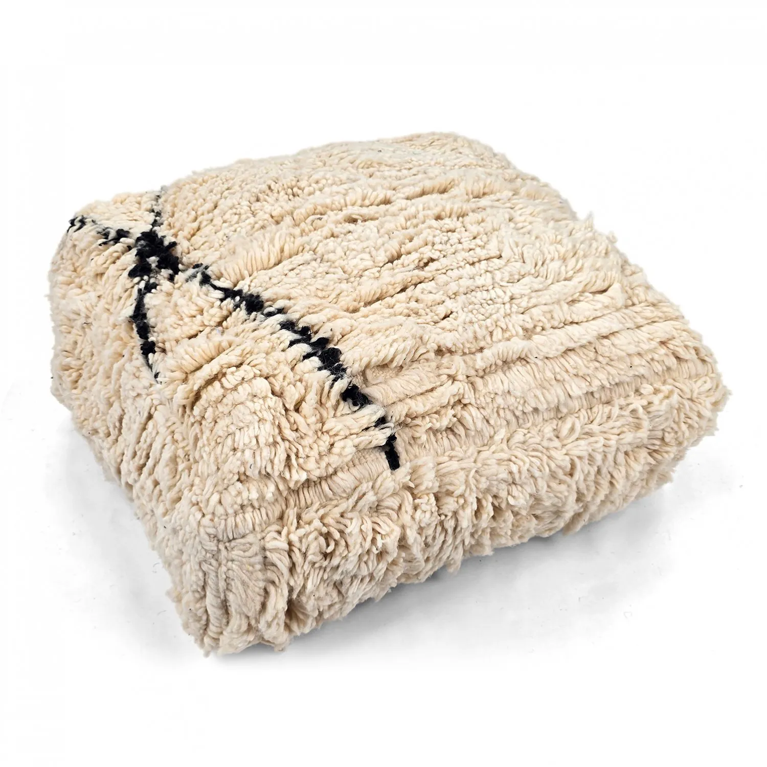 Pouf - Moroccan Beni Ourain 029