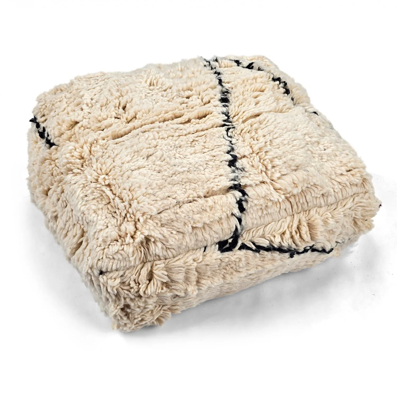 Pouf - Moroccan Beni Ourain 031