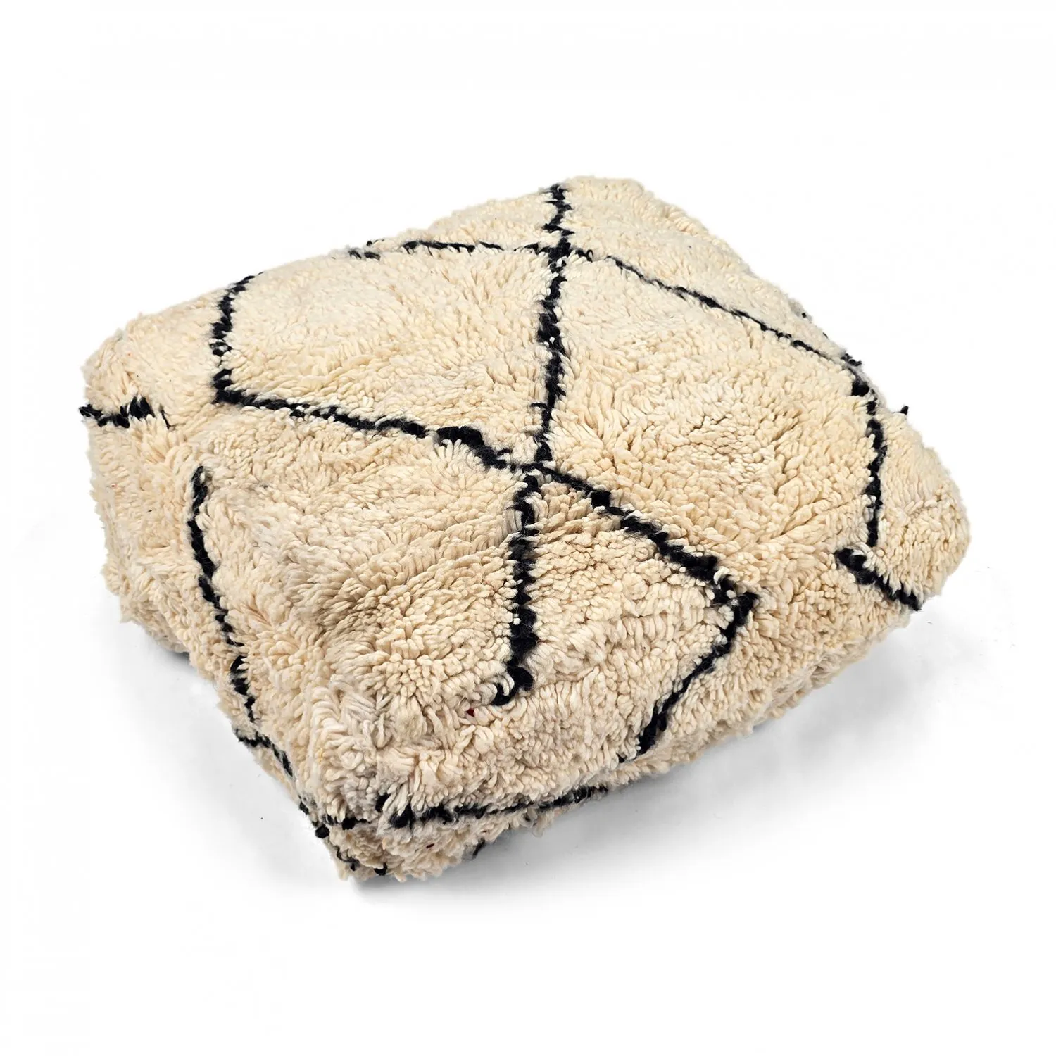 Pouf - Moroccan Beni Ourain 032