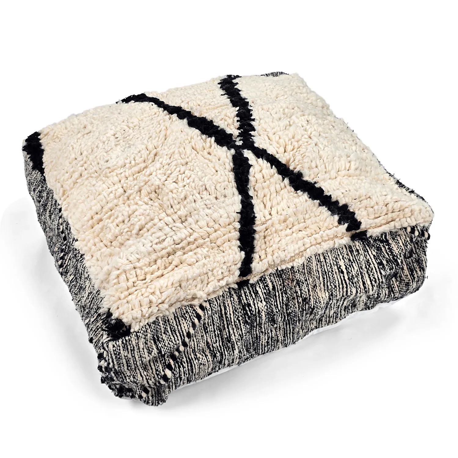 Pouf - Moroccan Beni Ourain 041