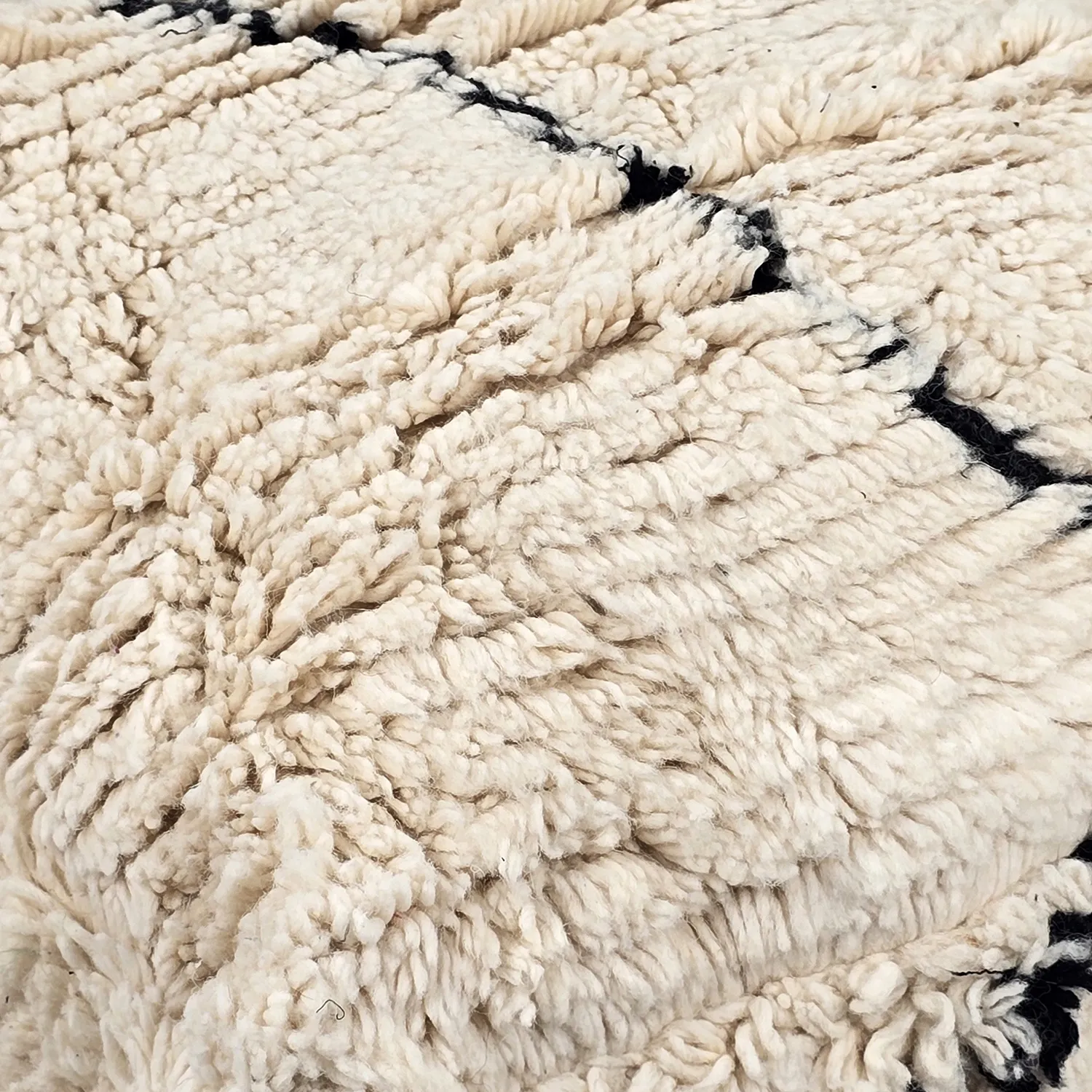Pouf - Moroccan Beni Ourain 046