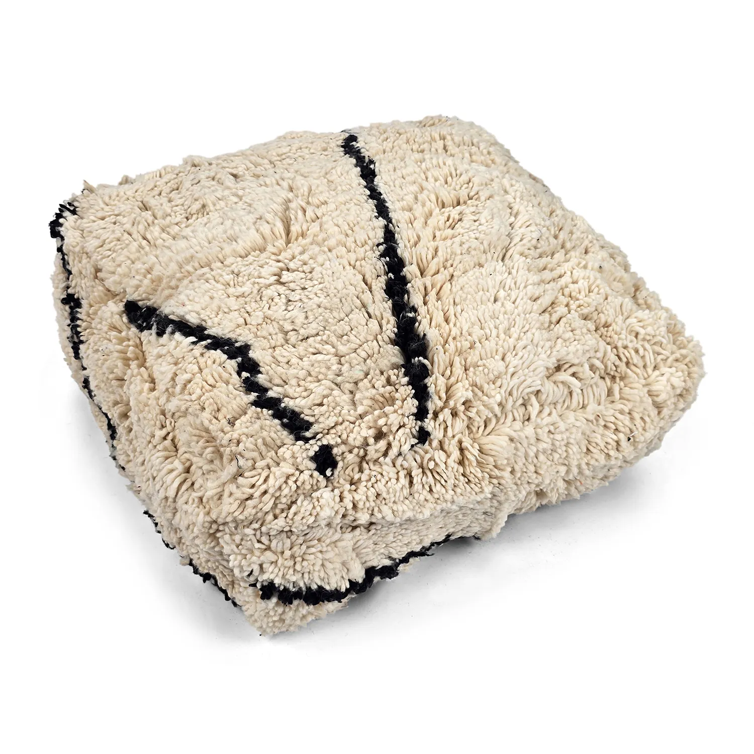 Pouf - Moroccan Beni Ourain 099