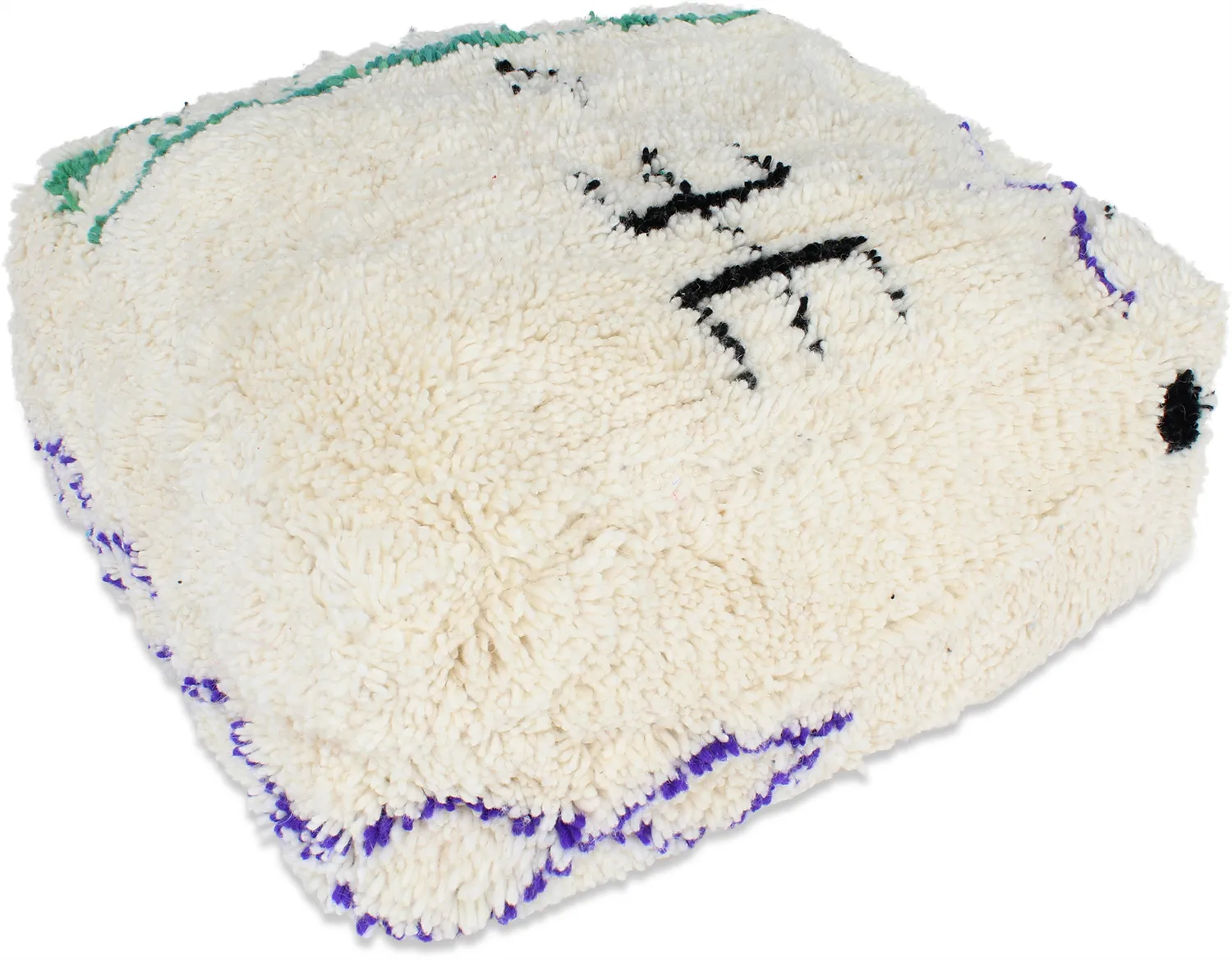 Pouf - Moroccan Beni Ourain