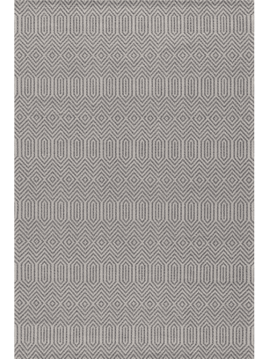 Cotton rug - Kebira (light grey/beige)