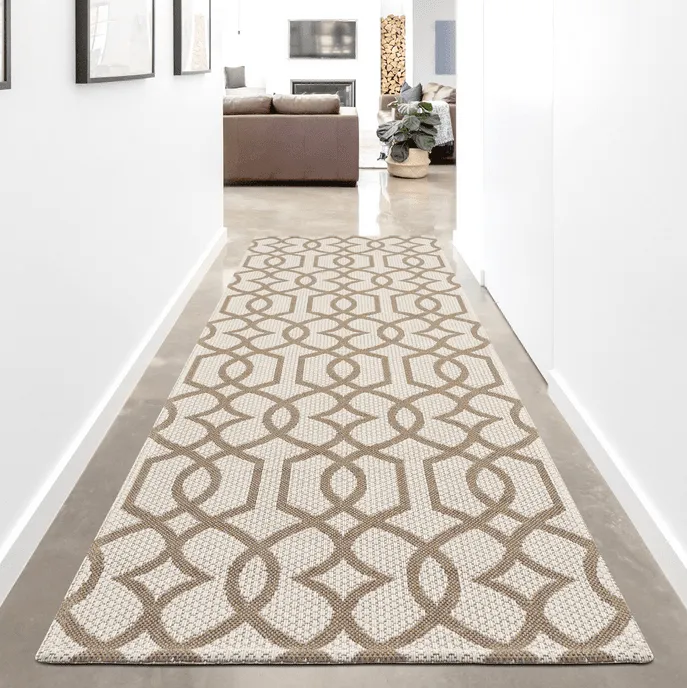 Cotton rug - Kebira (beige)