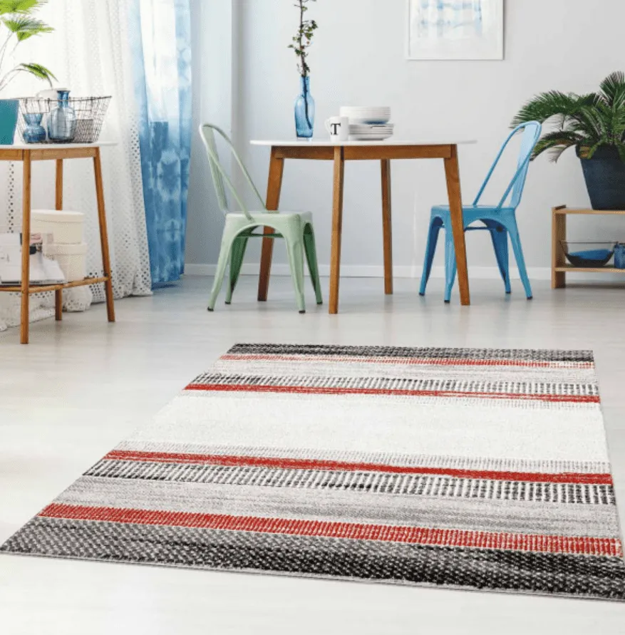 Wilton rug - Dalur (red)