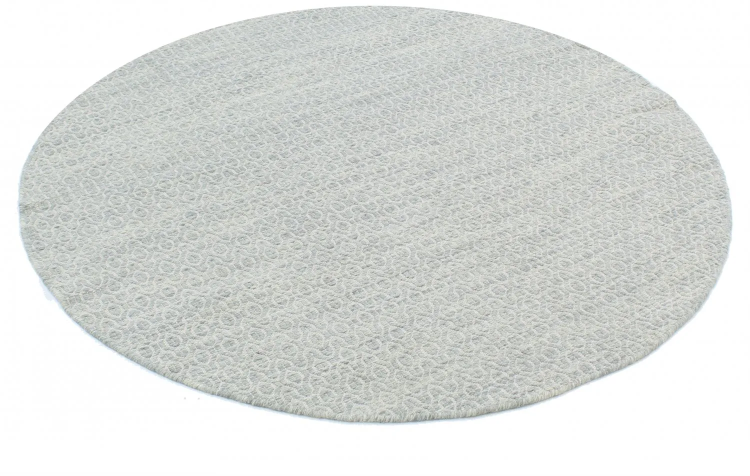 Round rug - Snowshill (grey/white)