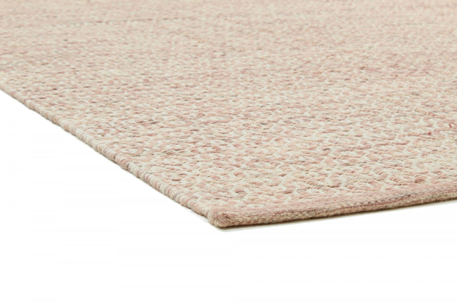 Wool rug Snowshill (pink/white) Wool rugs