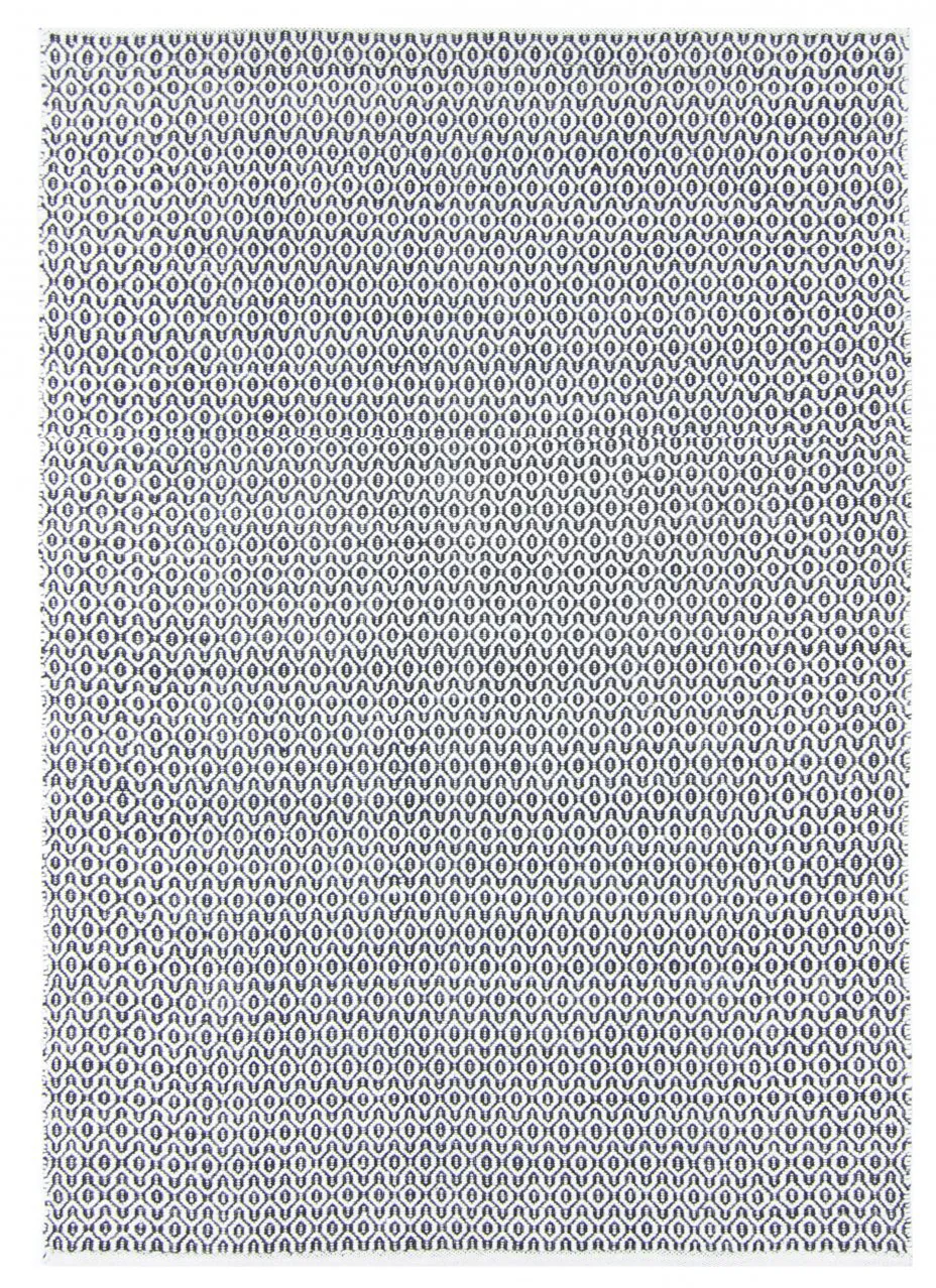 Wool rug - Snowshill (black/white)