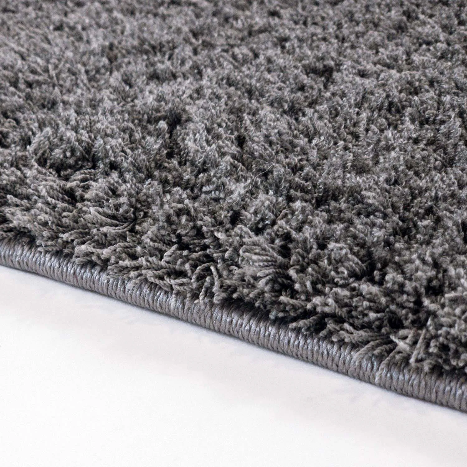 Shaggy rugs - Soft Shine (Dark grey)