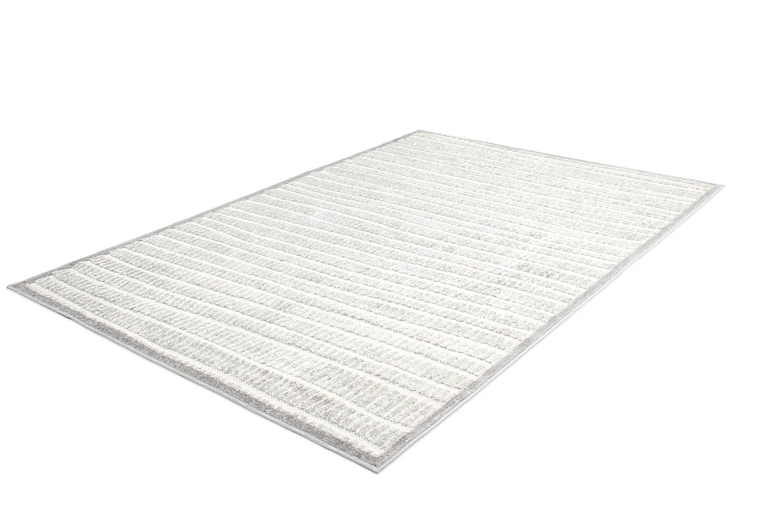 Shaggy Indoor-Outdoor - Kendall (cream/grey)