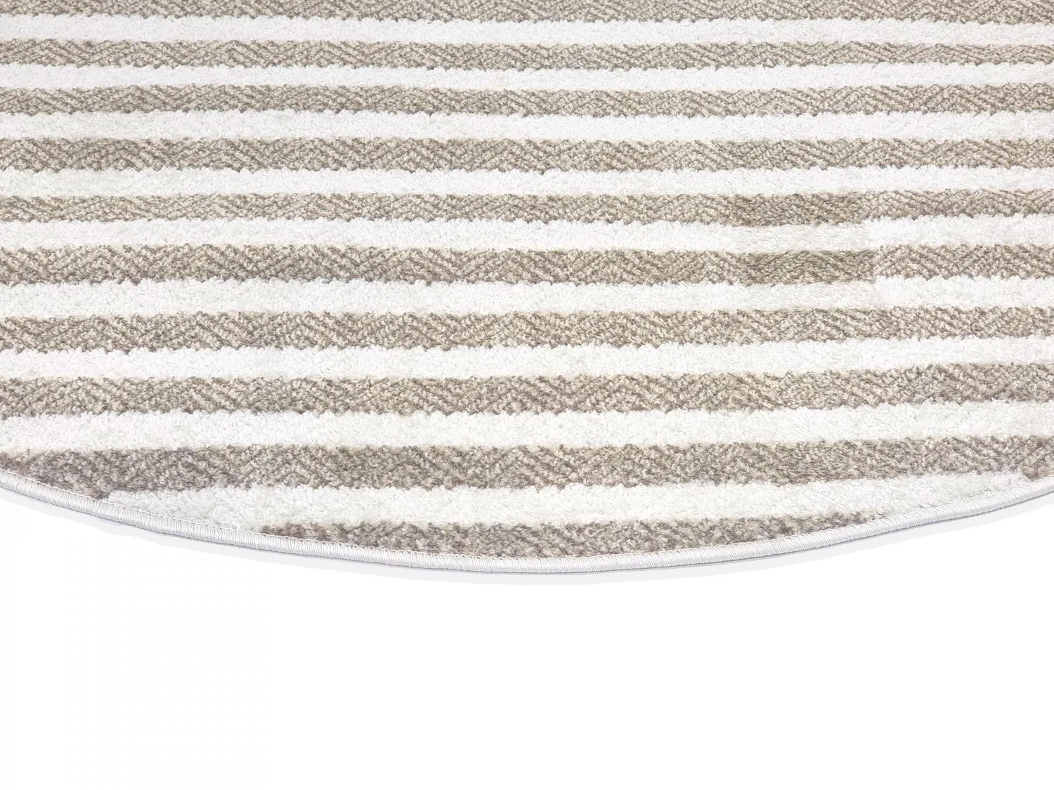 Round rug - Indoor/Outdoor Baldwin (cream/beige)