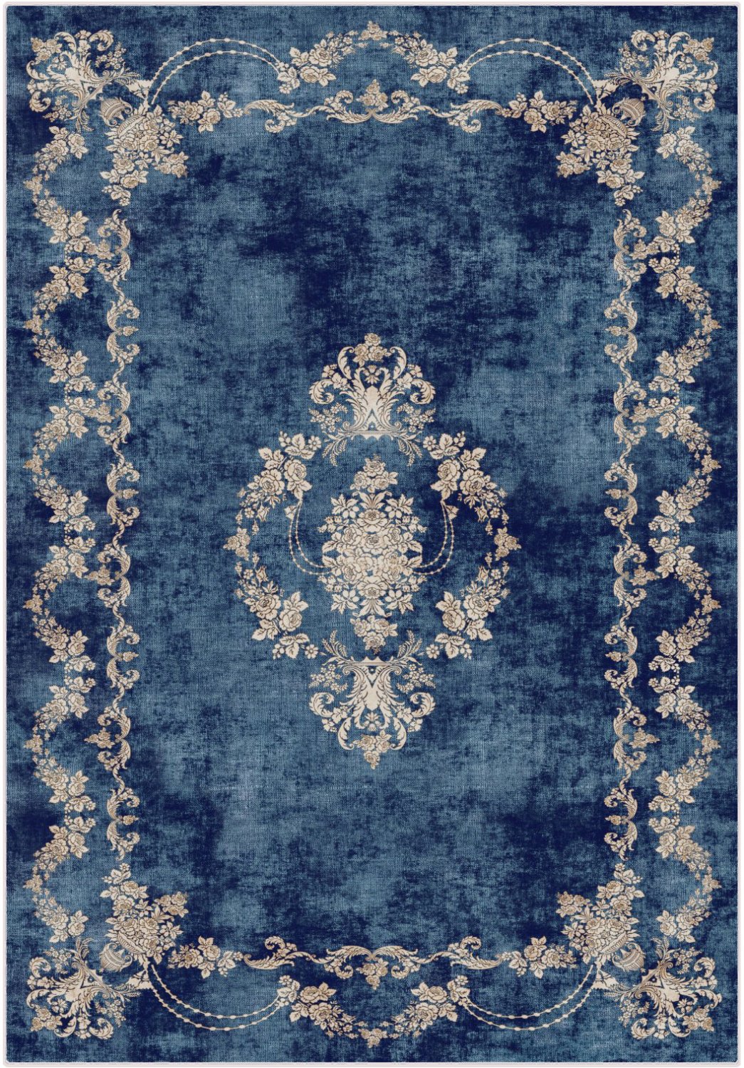 Wilton rug - Taknis (blue)