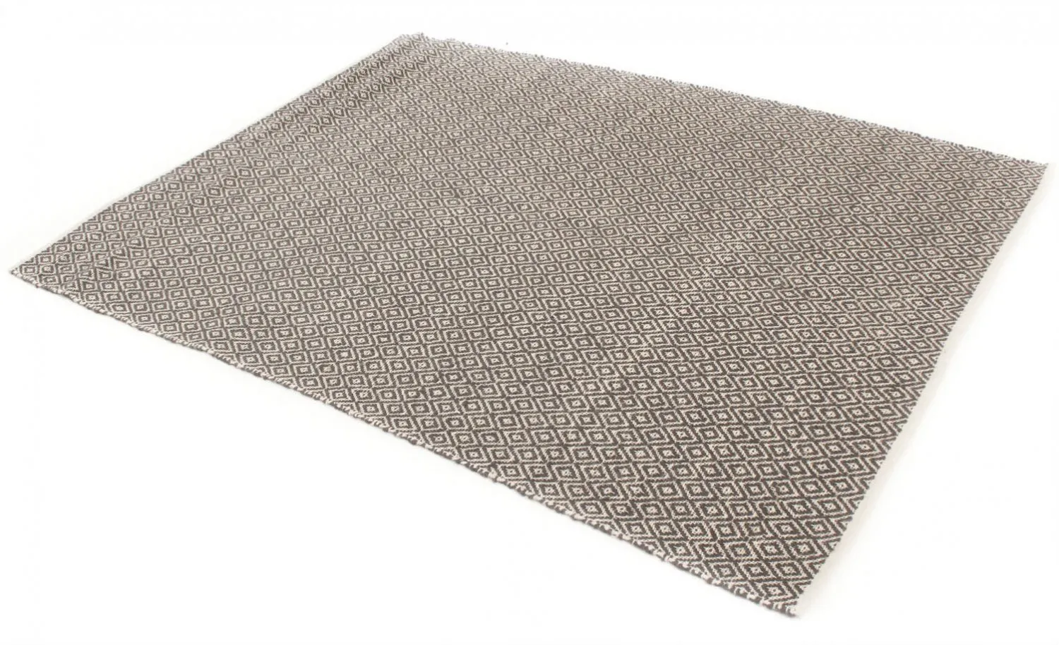 Jute rug - Puebla (black/grey)