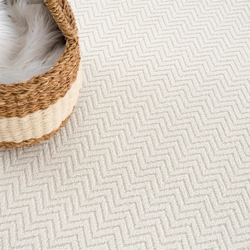 Shaggy rugs - Pandora (white)