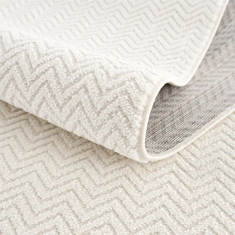 Shaggy rugs - Pandora (white)
