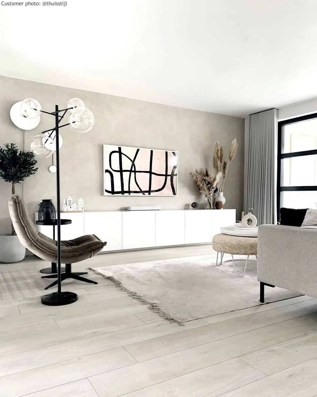 Wilton rug - Art Silk (light grey/beige)