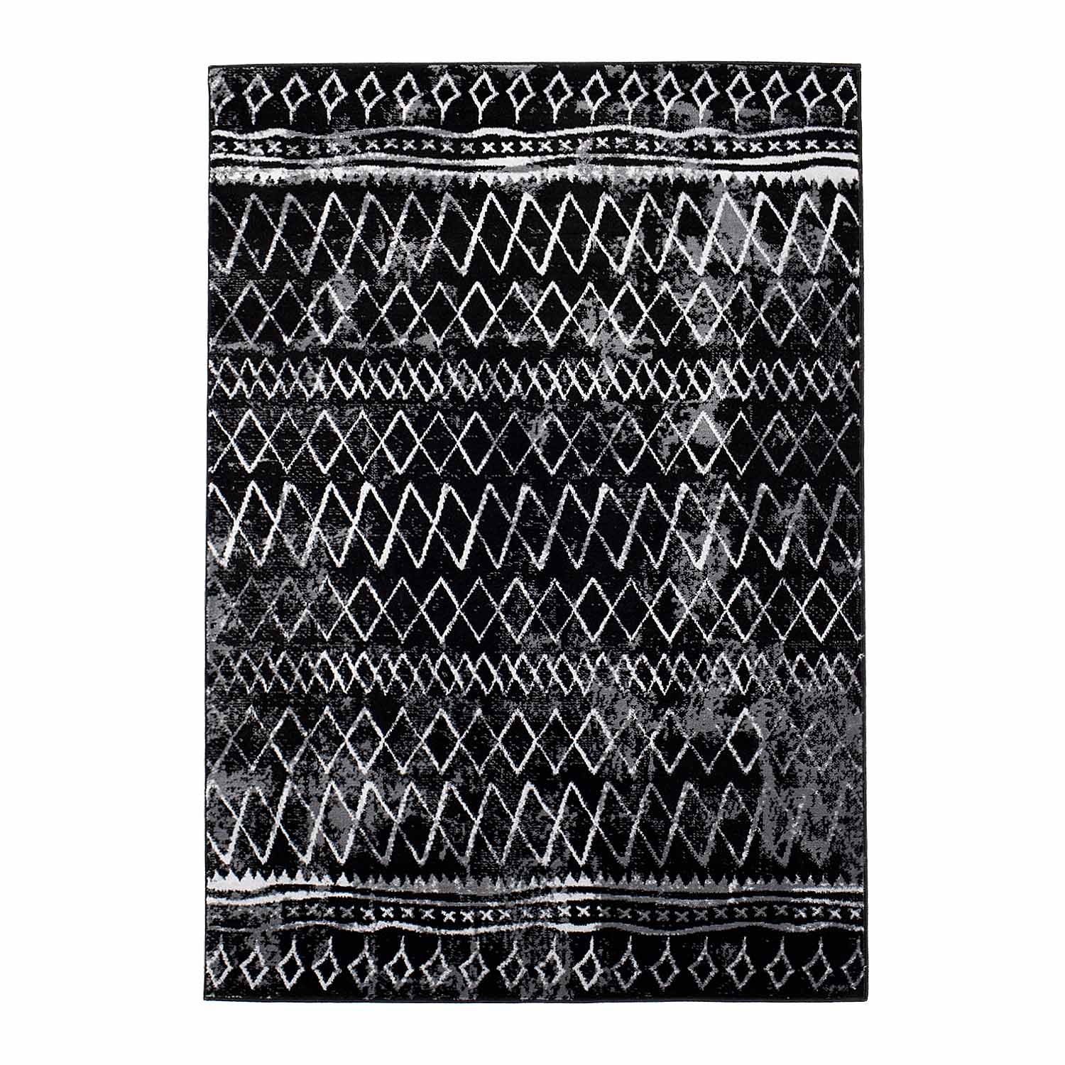 Wilton rug - Meknes (black)