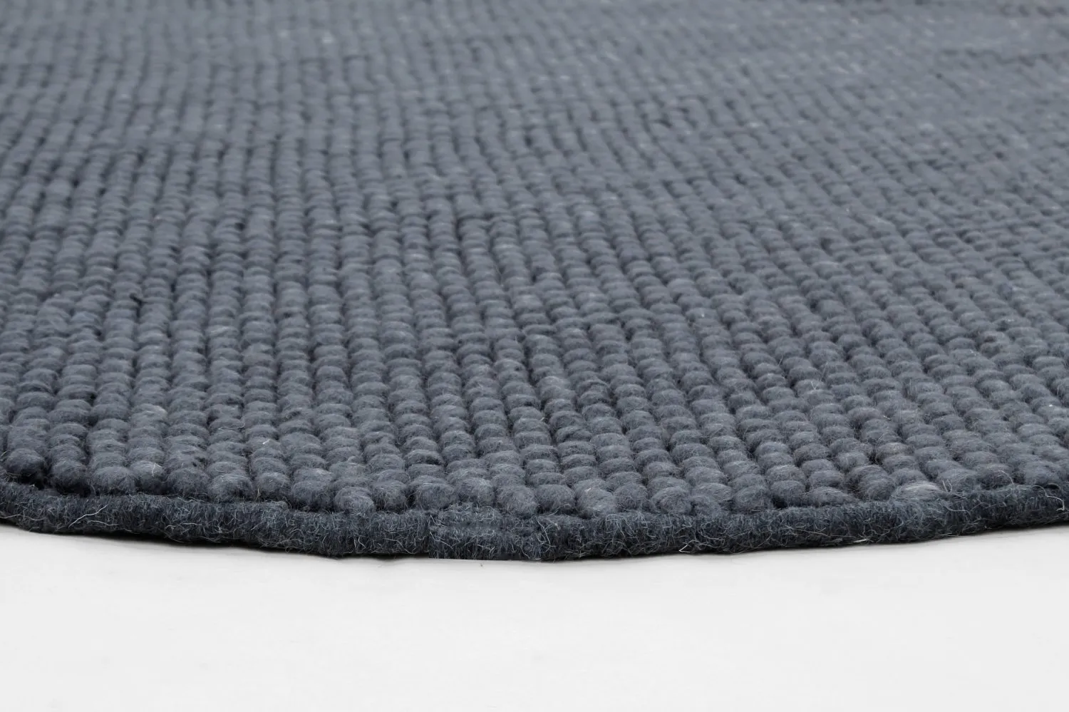 Round rug - Avafors (dark grey)