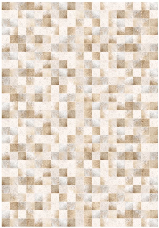 Wilton rug - Trapani (beige/white)