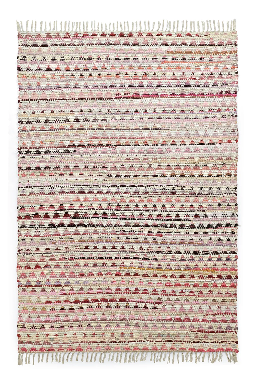 Rag rug - Lindby (pink/multi)