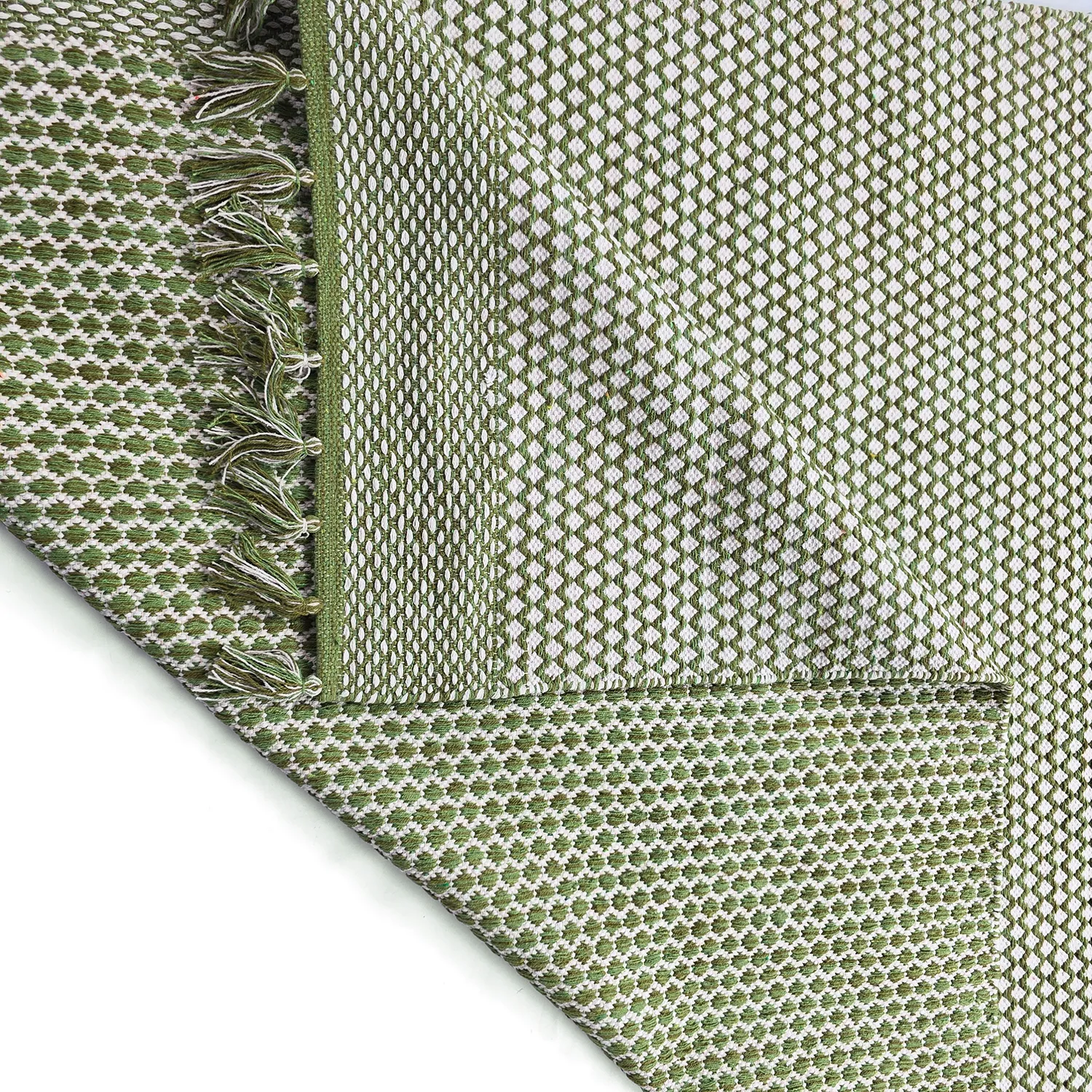 Rag rug - Vinga (green)