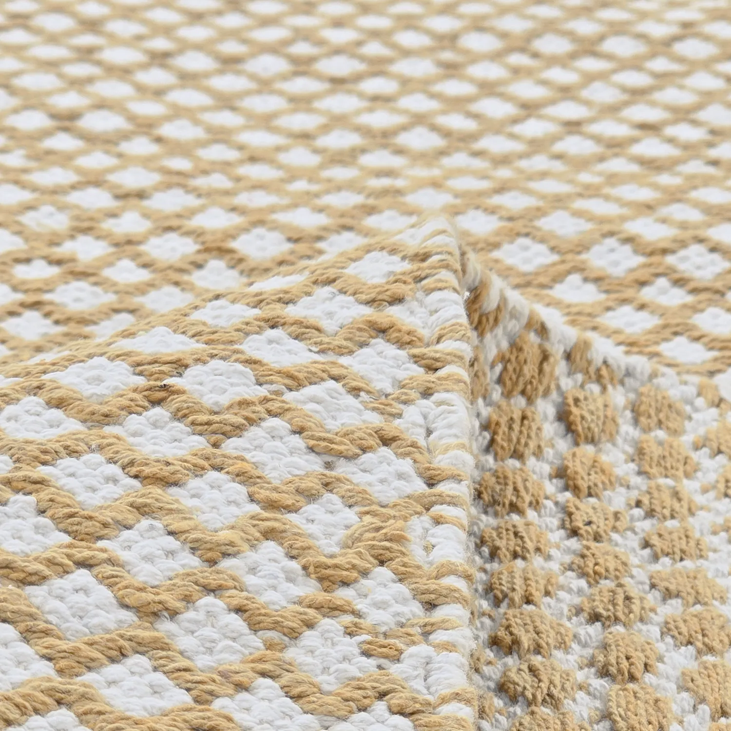 Rag rug - Vinga (mustard)