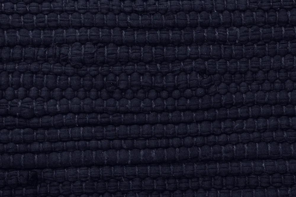Rag rug - Silje (blue/dark blue)