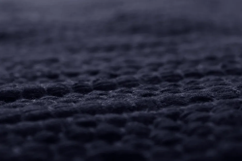 Rag rug - Silje (blue/dark blue)
