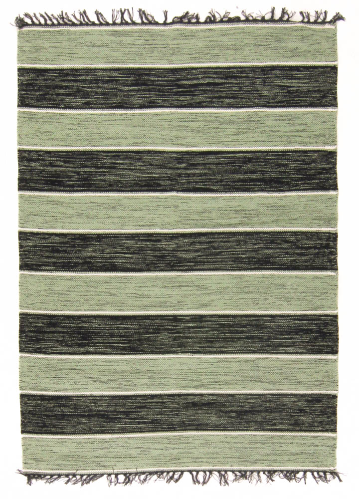 Rag rugs - Joan (green)
