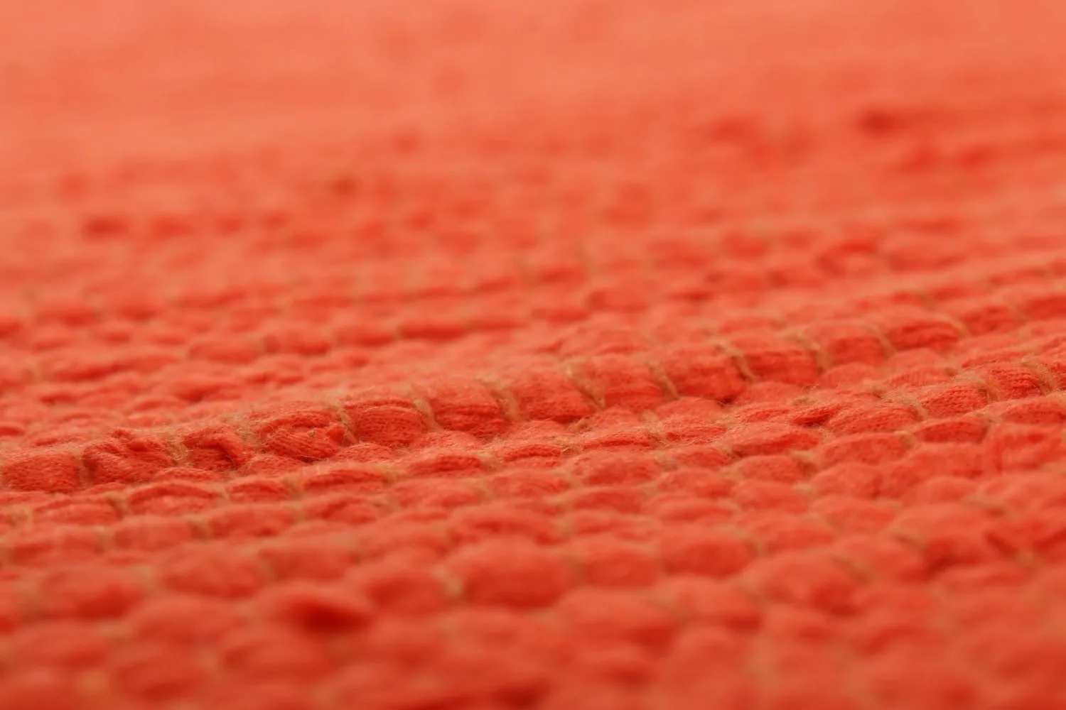 Rag rug - Silje (orange)
