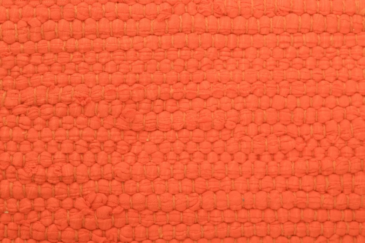 Rag rug - Silje (orange)