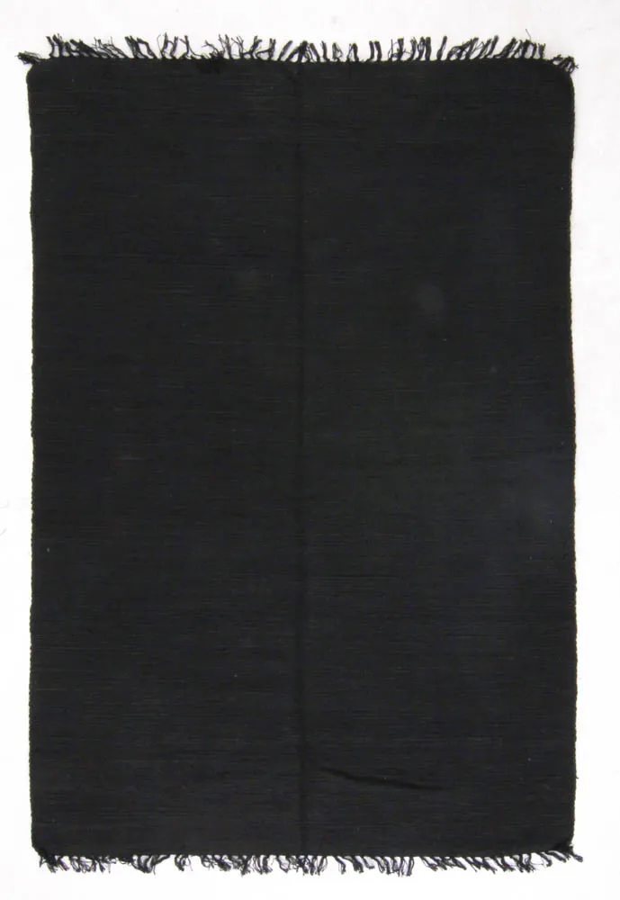 Rag rug - Silje (black)