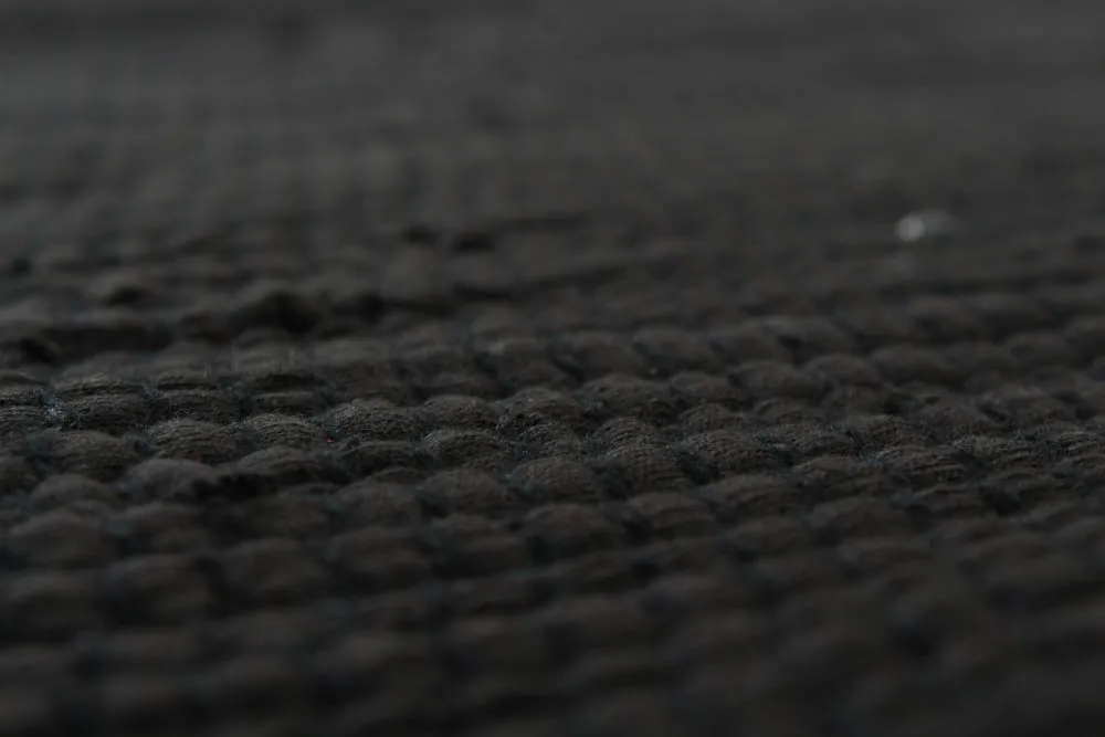 Rag rug - Silje (black)