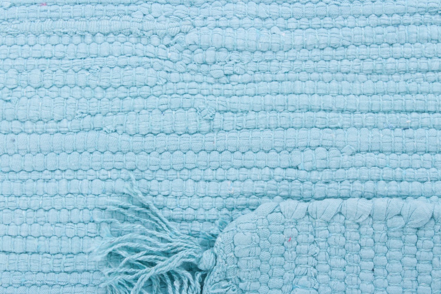 Rag rugs Silje (blue/turquoise) Rag rugs