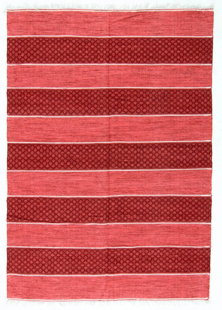 Rag rug - Visby (red)