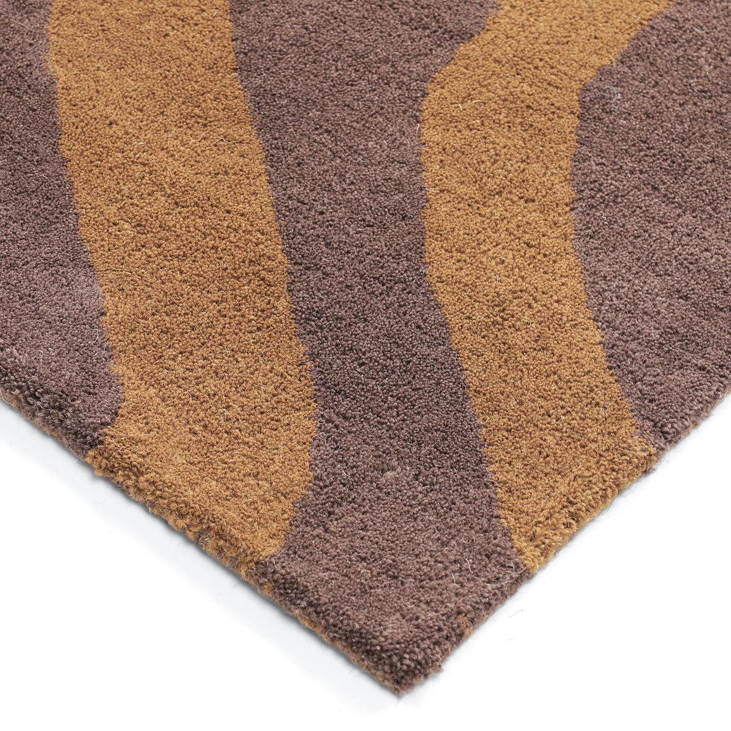 Wool rug - Aiz Hand Tufted Wool Premium (brown)