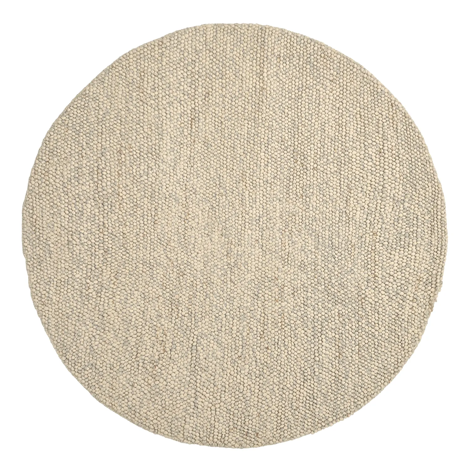 Round rug - Avafors Wool Bubble (grey/beige)